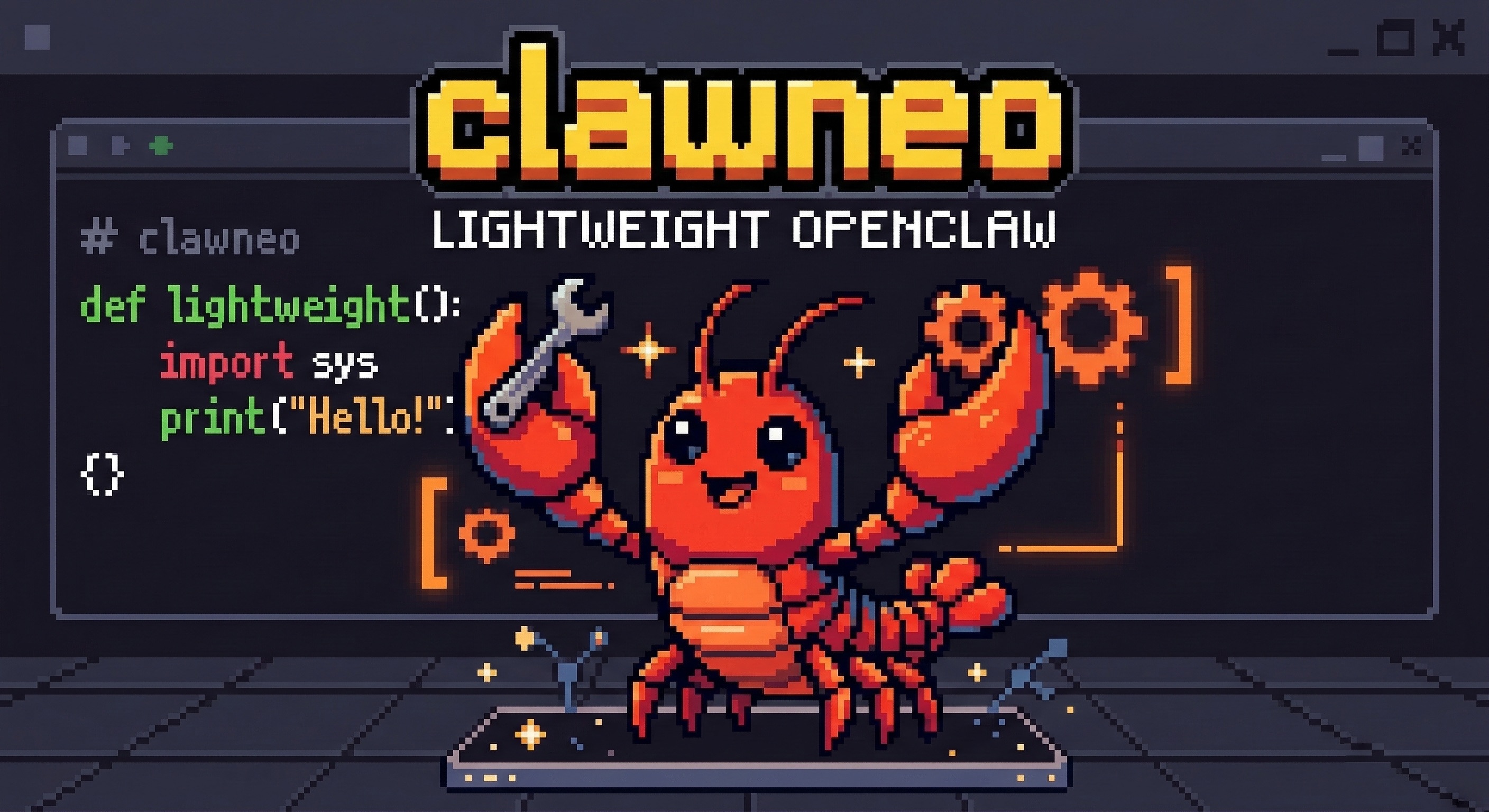 ClawNeo hero preview